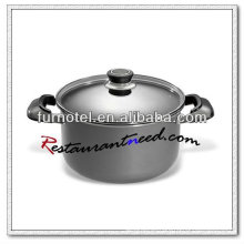 S211 3.5L / 4.5L / 6L / 7.5L Aluminiumlegierung Antihaft-Dutch Oven